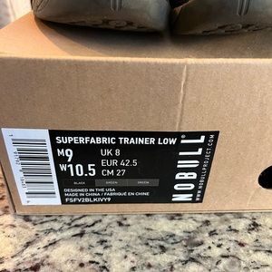 Nobull CrossFit trainer womens 10.5 mens 9. Worn maybe 3 times.